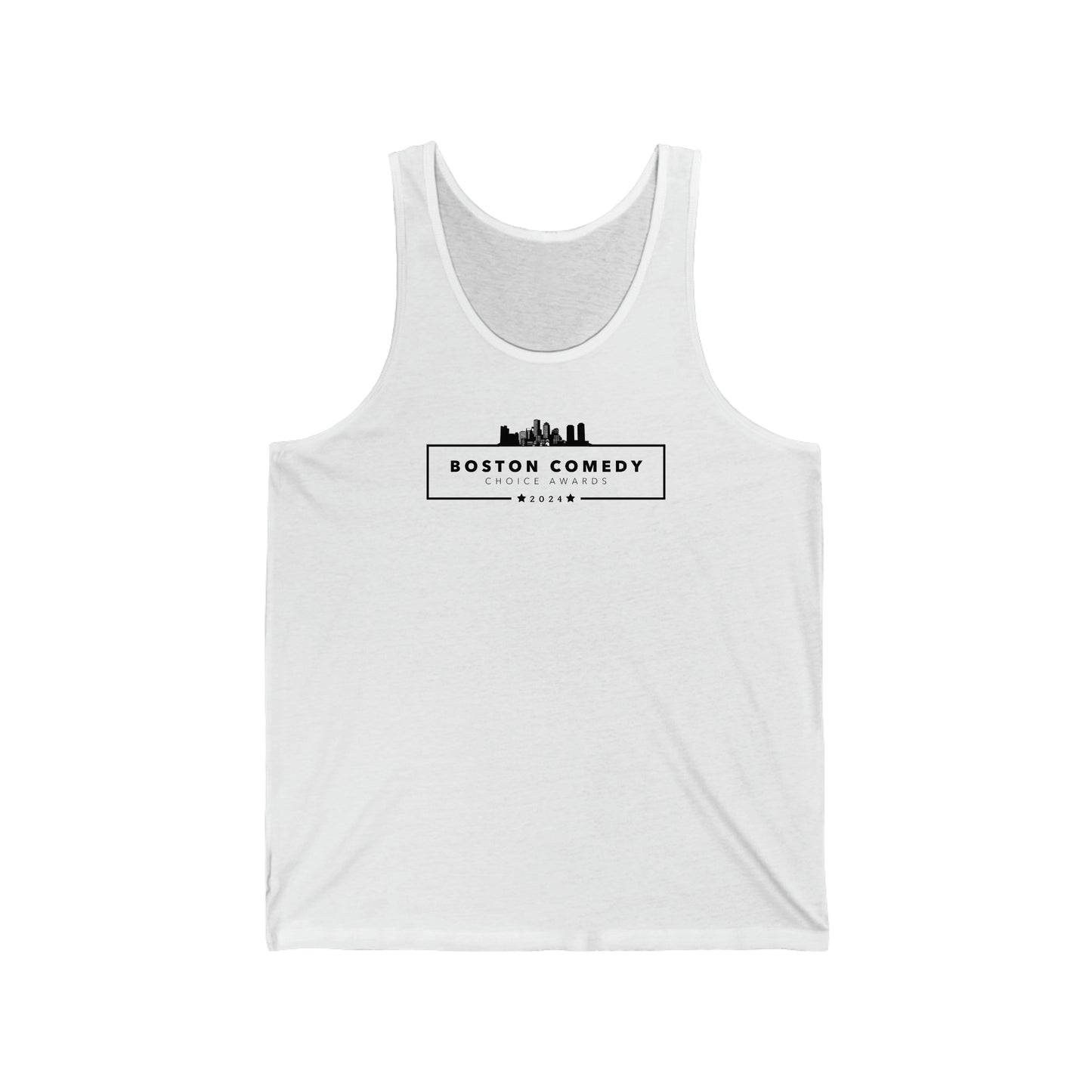 Boston Comedy Choice Awards Unisex Jersey Tank