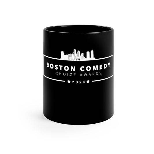 Boston Comedy Choice Awards 2024 11oz Black Mug