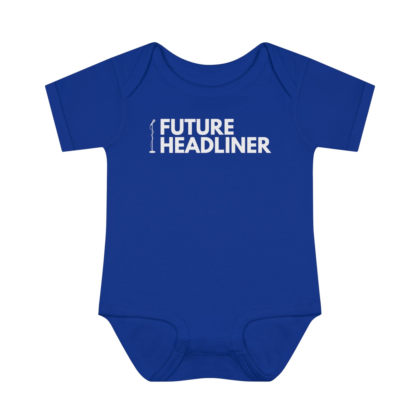 Stand Up Comedy Future Headliner Onesie - Infant Baby Rib Bodysuit