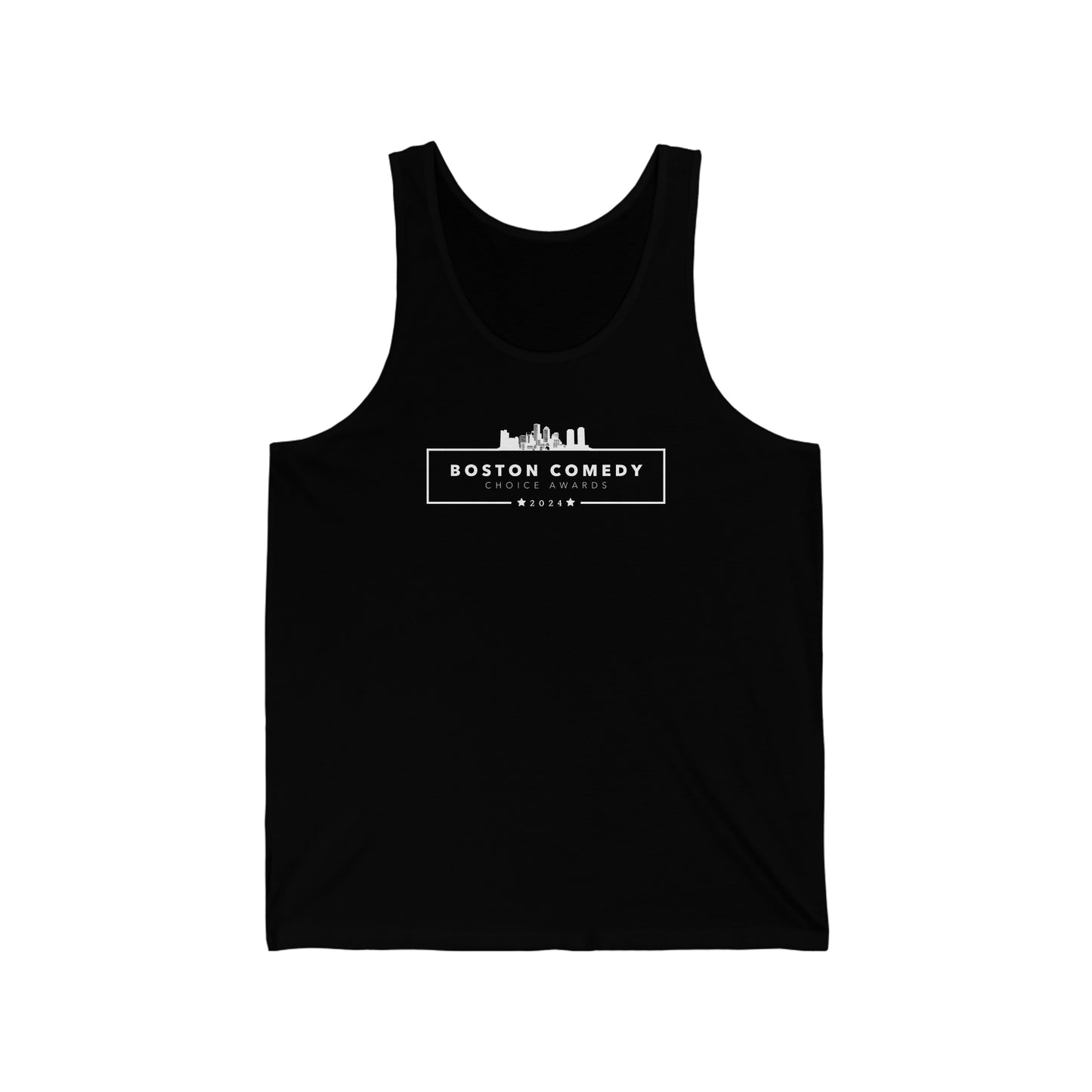 Boston Comedy Choice Awards Unisex Jersey Tank