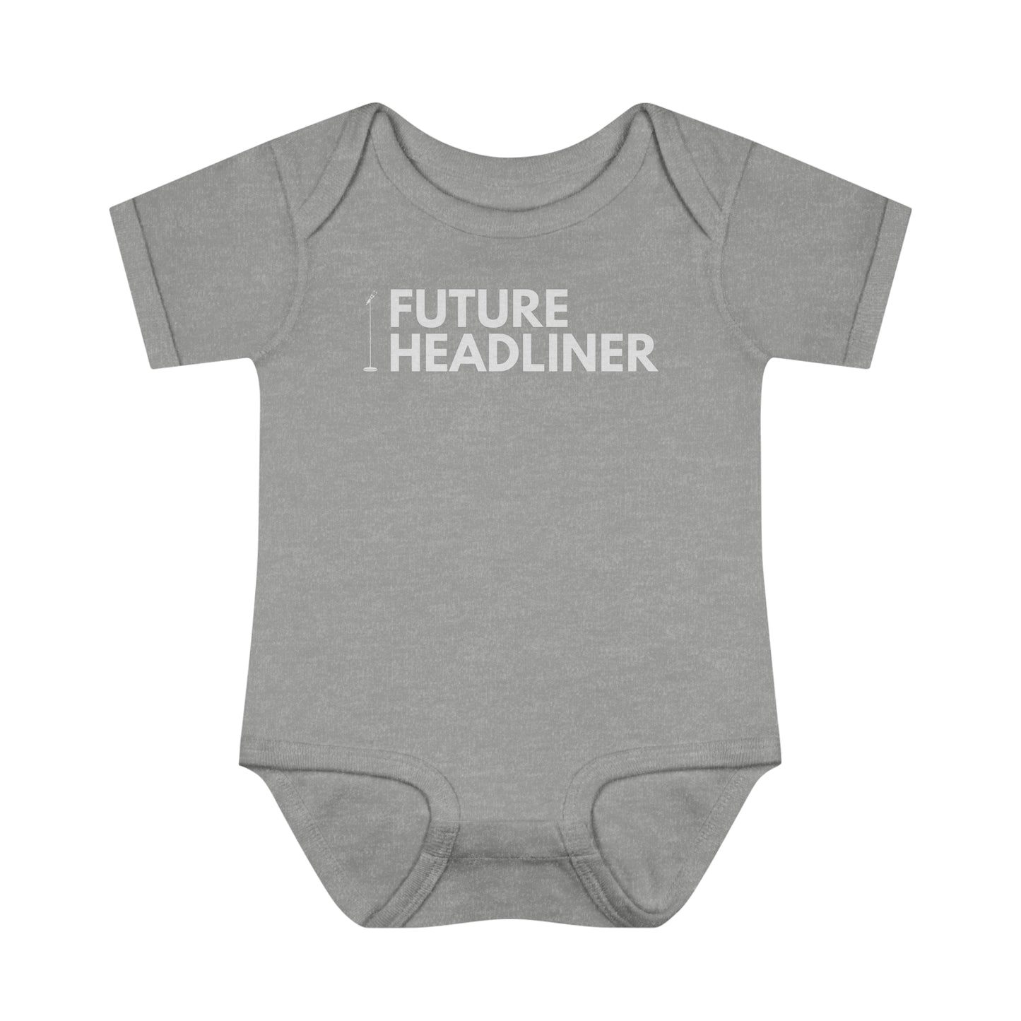 Stand Up Comedy Future Headliner Onesie - Infant Baby Rib Bodysuit