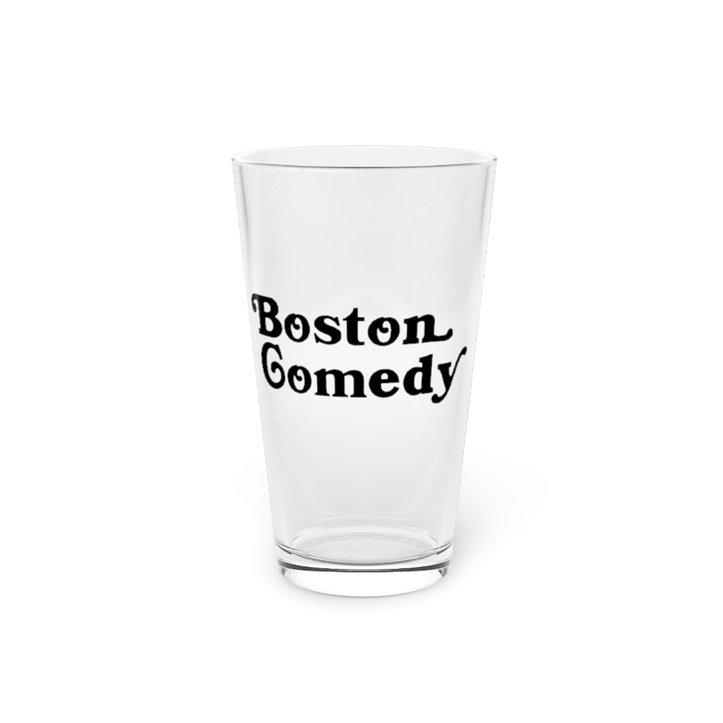 Boston Comedy Pint Glass, 16oz