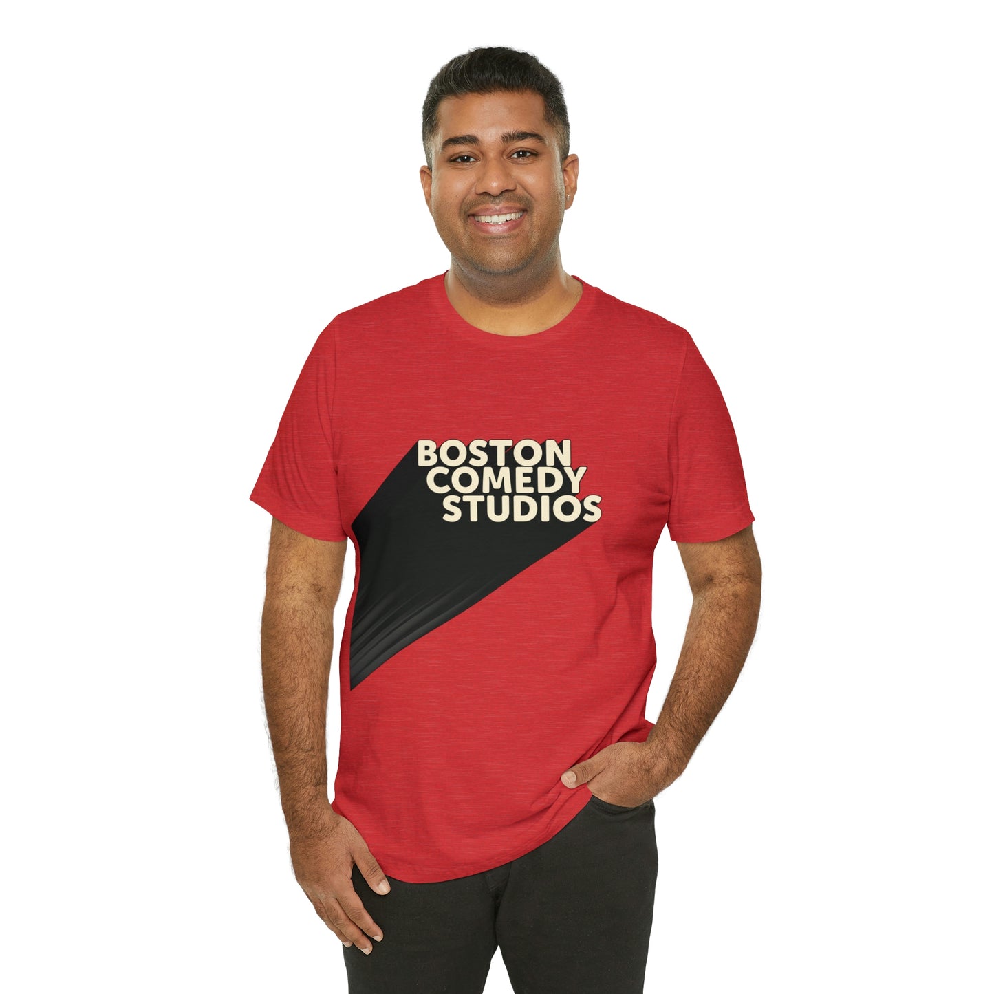 Boston Comedy Studios Unisex Jersey Short Sleeve Tee