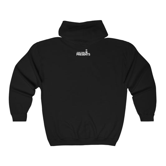 Boston Comedy Hoodie - Unisex Heavy Blend™ Full Zip Hooded Sweatshirt