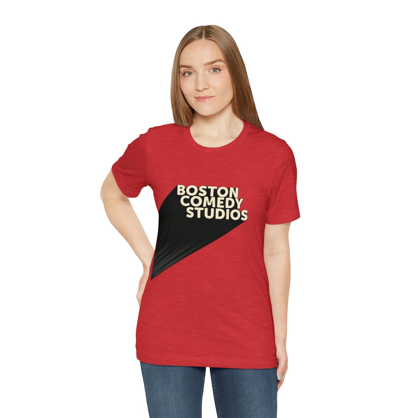 Boston Comedy Studios Unisex Jersey Short Sleeve Tee