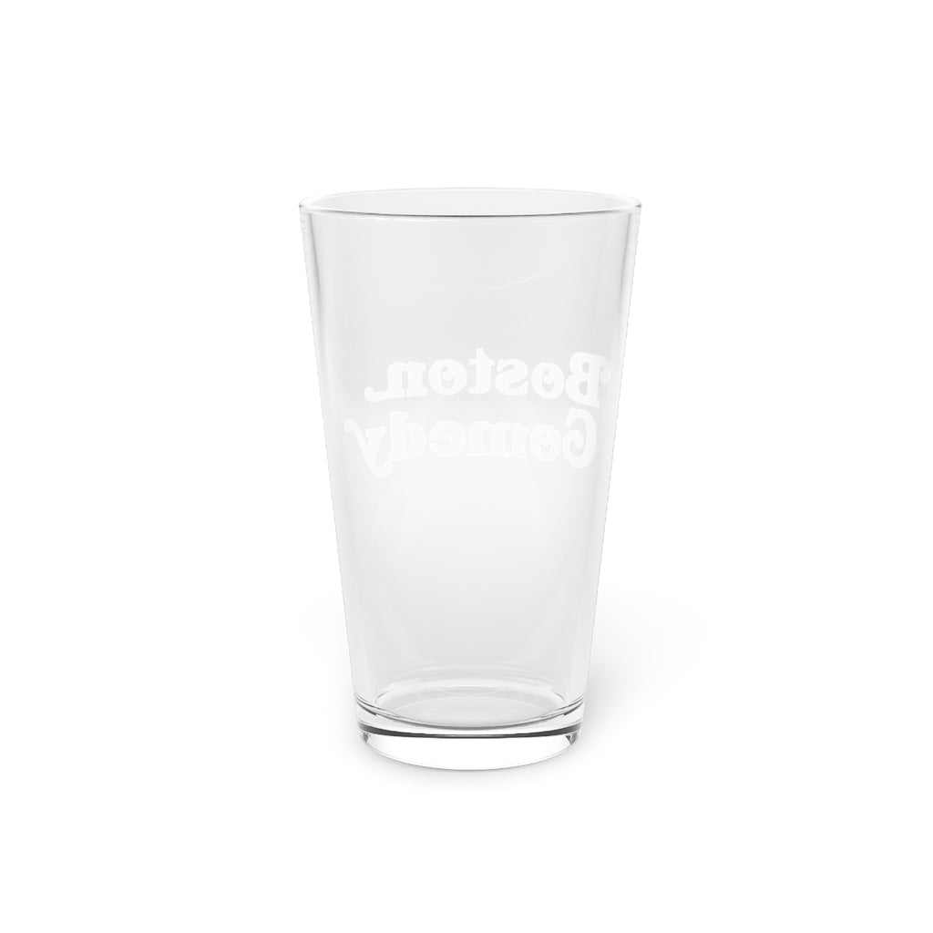 Boston Comedy Pint Glass, 16oz