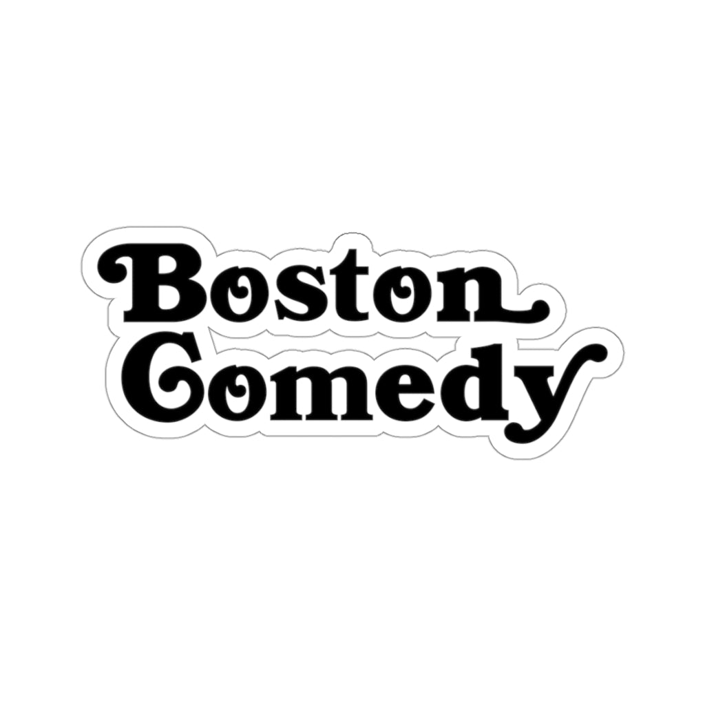 Boston Comedy Kiss-Cut Stickers