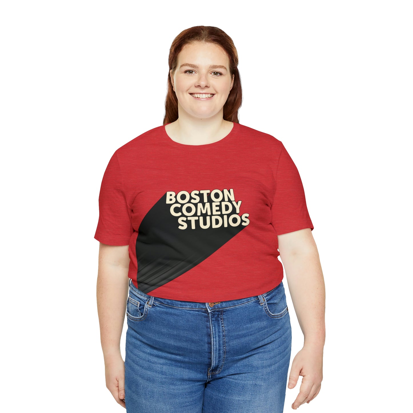 Boston Comedy Studios Unisex Jersey Short Sleeve Tee