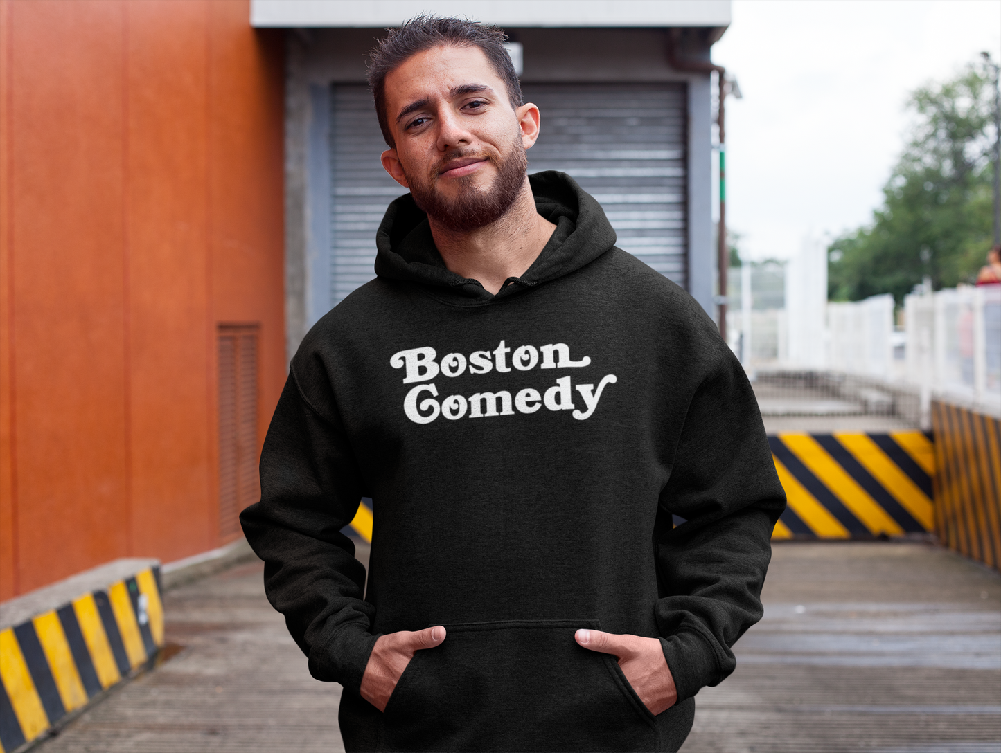 Boston Comedy Hoodie - Unisex Heavy Blend™ Hooded Sweatshirt