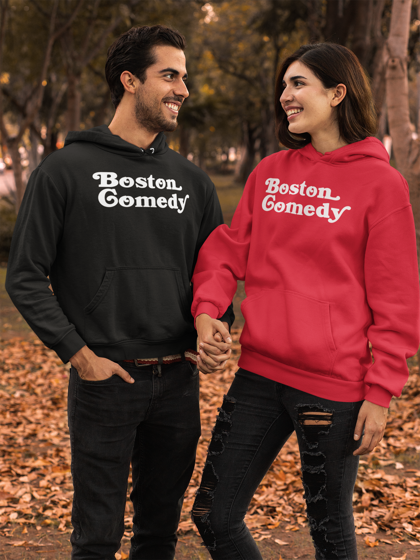 Boston Comedy Hoodie - Unisex Heavy Blend™ Hooded Sweatshirt